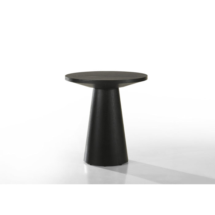 George Oliver Jahleel Round Solid Wood Dining Table | Wayfair